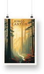 Kings Canyon National Park Poster