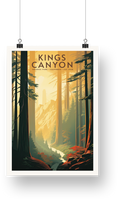 Kings Canyon National Park Poster