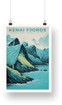 Kenai Fjords National Park Poster