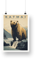 Katmai National Park Poster