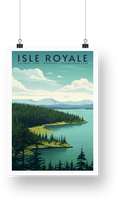 Isle Royale National Park Poster