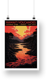 Hawaii Volcanoes National Park Poster