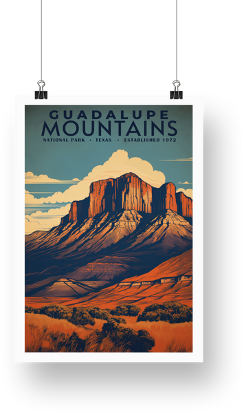 Guadalupe Mountains National Park Poster