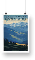 Great Smoky Mountains National Park Poster