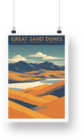 Great Sand Dunes National Park Poster