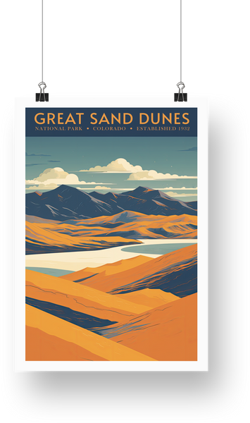 Great Sand Dunes National Park Poster