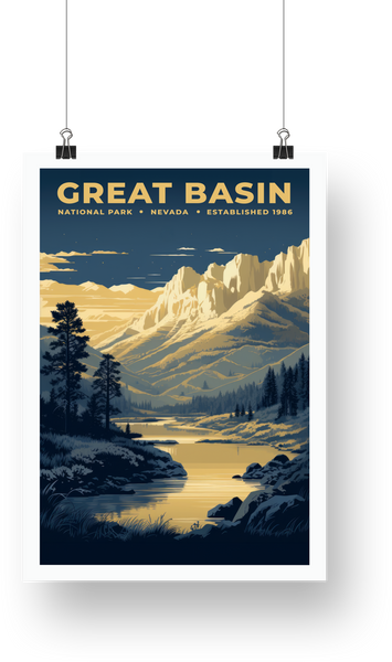 Great Basin National Park Poster