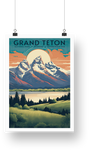 Grand Teton National Park Poster