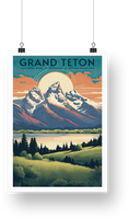 Grand Teton National Park Poster