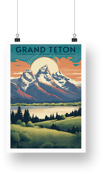 Grand Teton National Park Poster