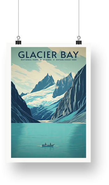 Glacier Bay National Park Poster