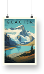 Glacier National Park Poster