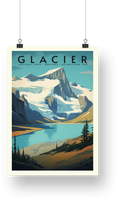 Glacier National Park Poster