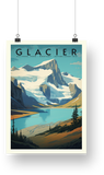 Glacier National Park Poster