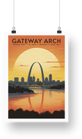 Gateway Arch National Park Poster