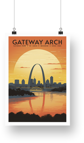 Gateway Arch National Park Poster