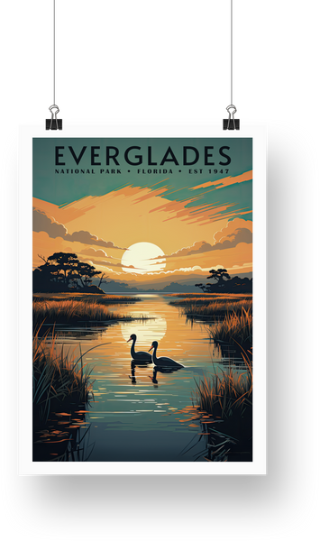 Everglades National Park Poster