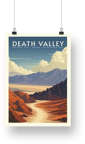 Death Valley National Park Poster