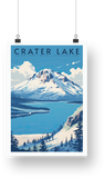 Crater Lake National Park Poster