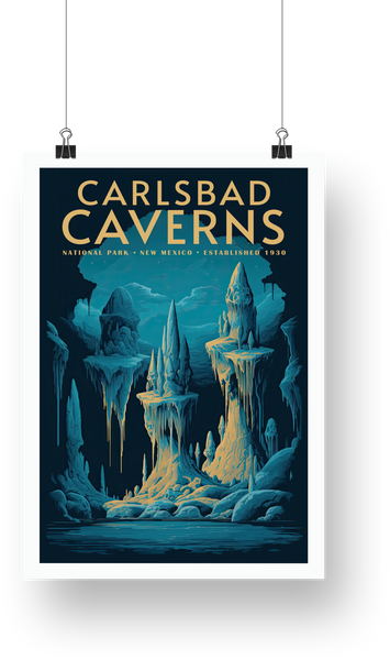 Carlsbad Caverns National Park Poster