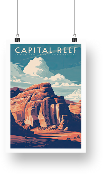 Capitol Reef National Park Poster