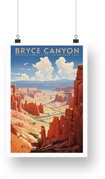 Bryce Canyon National Park Poster