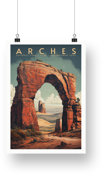 Arches National Park Poster