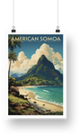 American Samoa National Park Poster