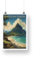 American Samoa National Park Poster