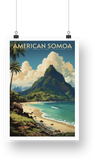 American Samoa National Park Poster