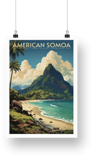 American Samoa National Park Poster