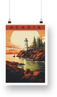 Acadia National Park Poster