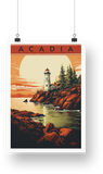 Acadia National Park Poster