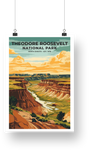 Theodore Roosevelt National Park Poster