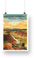 Theodore Roosevelt National Park Poster