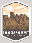 Theodore Roosevelt National Park Die Cut Sticker Large