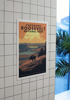 Theodore Roosevelt National Park Poster