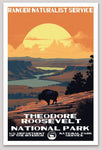 Theodore Roosevelt National Park WPA Sticker Large