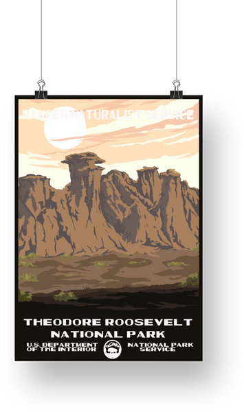 Theodore Roosevelt National Park Poster