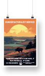 Theodore Roosevelt National Park Poster