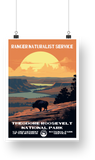 Theodore Roosevelt National Park Poster