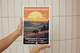 Theodore Roosevelt National Park Poster