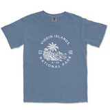 Virgin Islands National Park T-shirt in Blue Jean