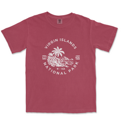 Virgin Islands National Park T-shirt in Brick
