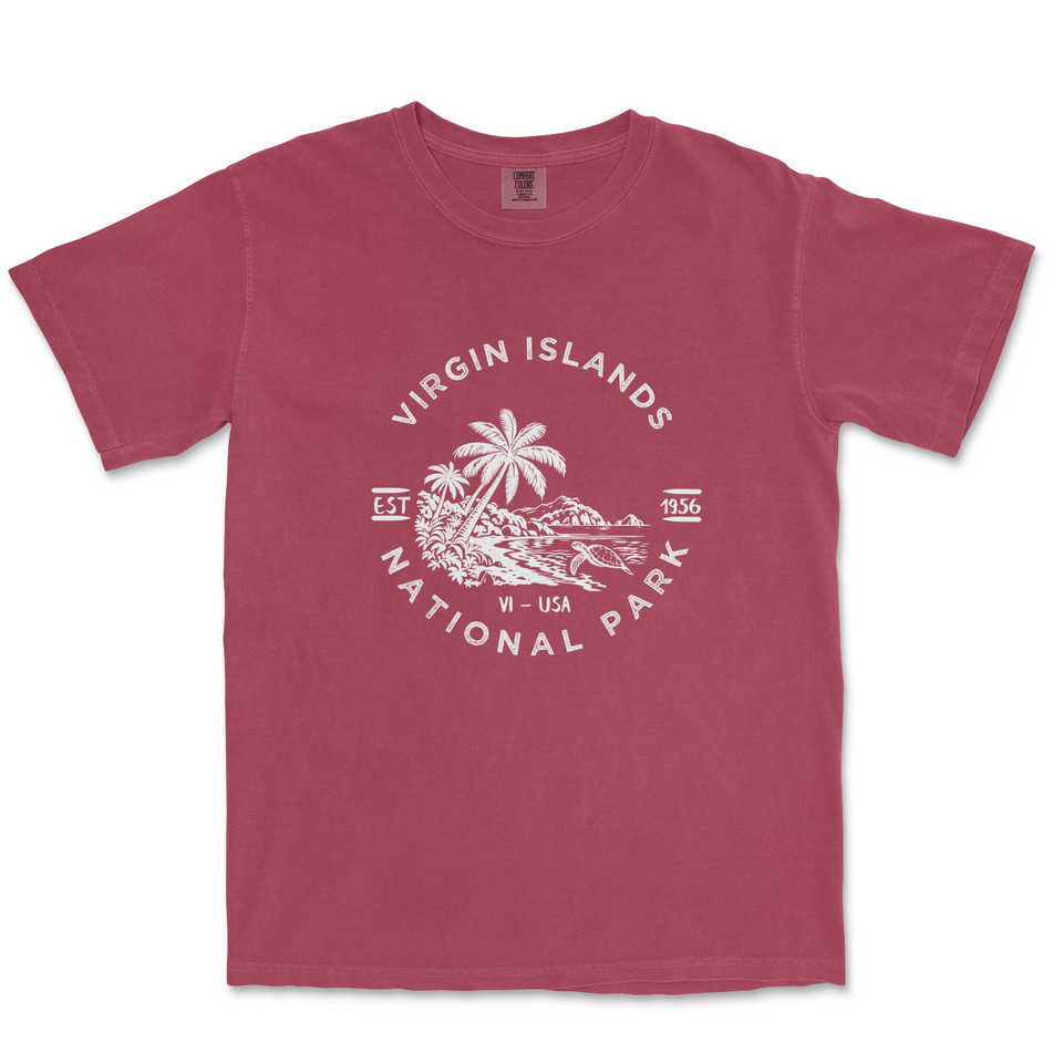 Virgin Islands National Park T-shirt in Brick
