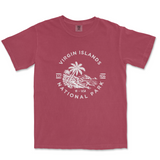 Virgin Islands National Park T-shirt in Brick