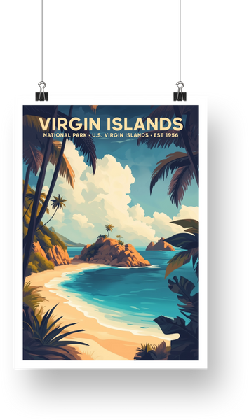 Virgin Islands National Park Poster