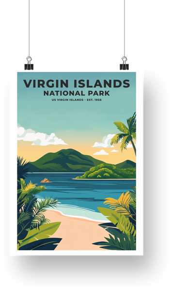 Virgin Islands National Park Poster