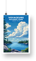 Voyageurs National Park Poster