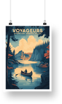 Voyageurs National Park Poster